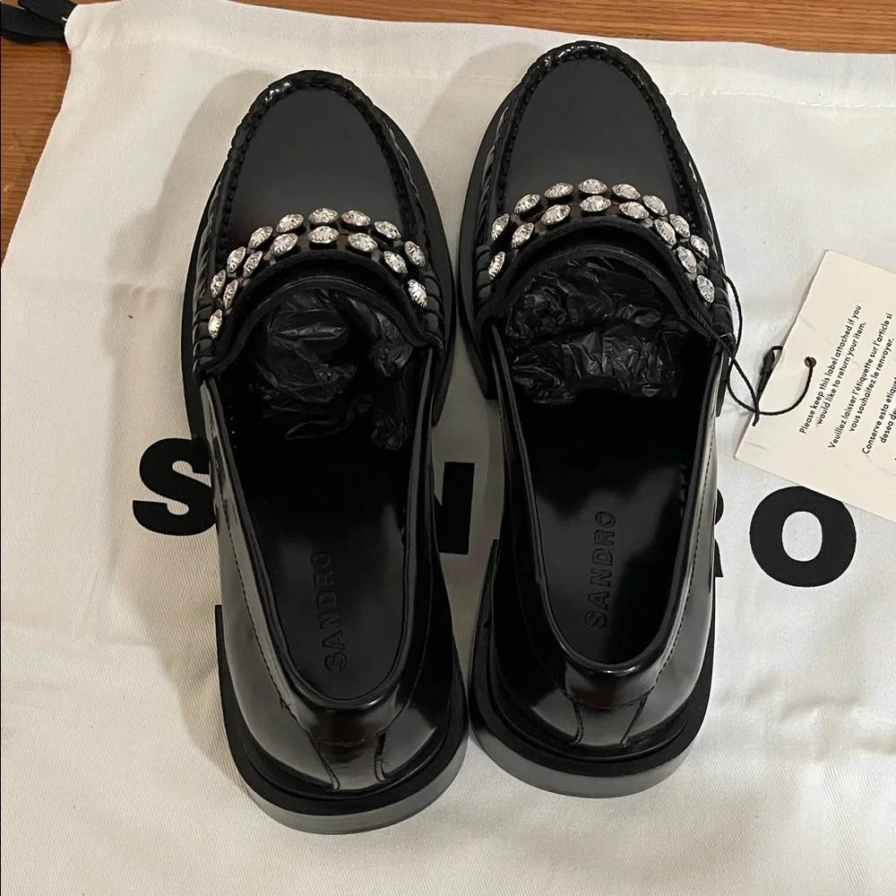 Max strass-embellished loafers - Picture 3 of 5